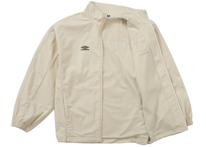 Supreme Umbro Cotton Ripstop Track Jacket (SS26) Stone 圖 2
