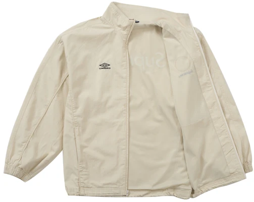Supreme Umbro Cotton Ripstop Track Jacket (SS26) Stone Order Supreme Umbro Cotton Ripstop Track Jacket (SS26) Stone