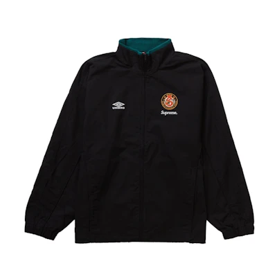 Supreme Umbro Cotton Ripstop Track Jacket Black