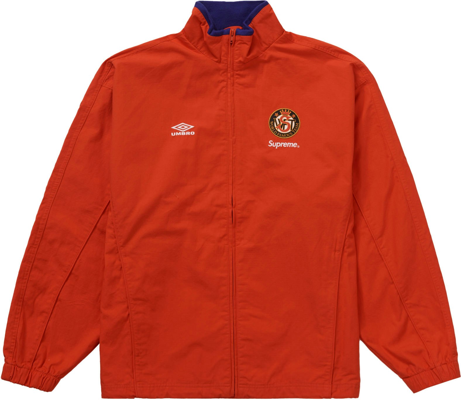 Supreme Umbro Cotton Ripstop Track Jacket Red - Novelship