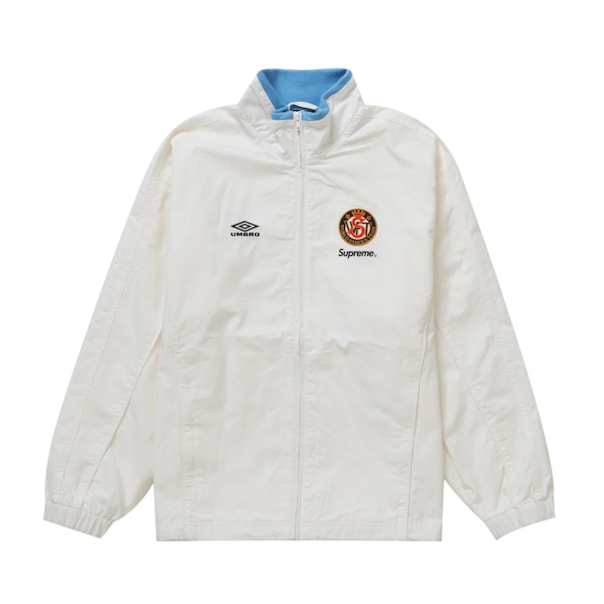 Buy Supreme Umbro Cotton Ripstop Track Jacket White - Novelship Buy Supreme Umbro Cotton Ripstop Track Jacket White - Novelship