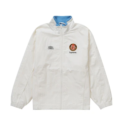 Supreme Umbro Cotton Ripstop Track Jacket White