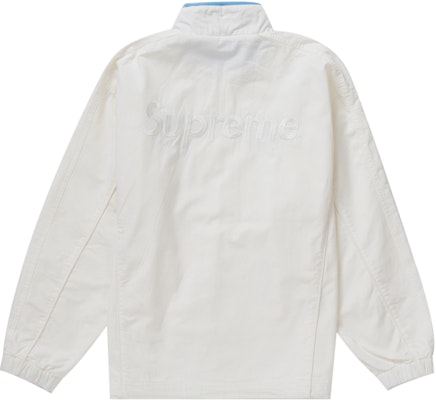 Supreme Umbro Cotton Ripstop Track Jacket White   Novelship