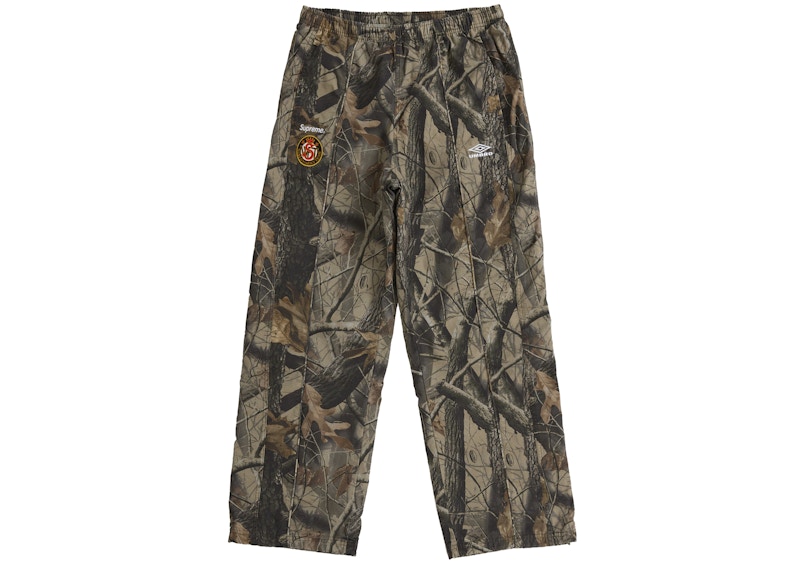 Supreme Umbro Cotton Ripstop Track Pant (SS26) Realtree Hardwoods Camo