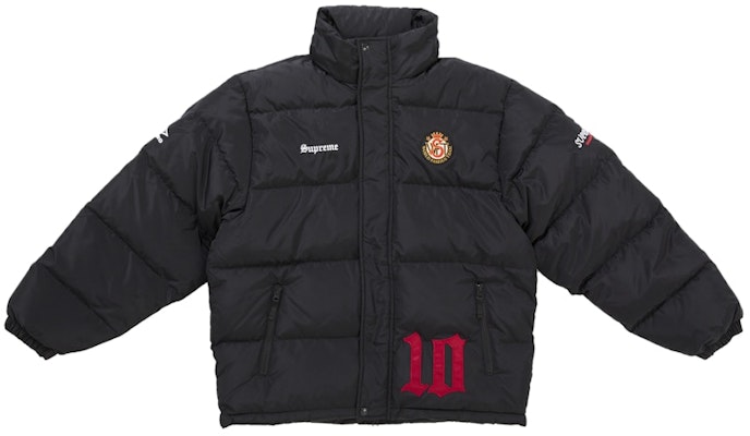 Supreme Umbro Down Puffer Jacket Black Lookbook Supreme Umbro Down Puffer Jacket Black