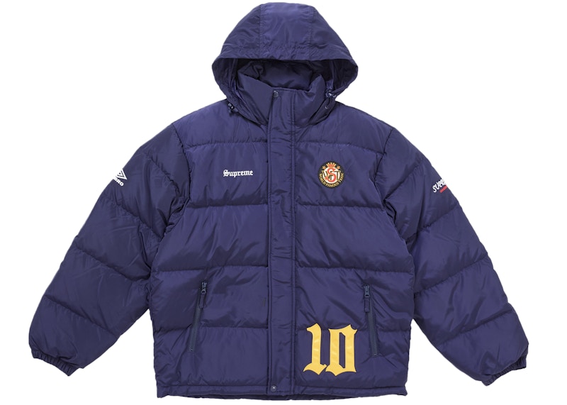 Supreme Umbro Down Puffer Jacket Navy