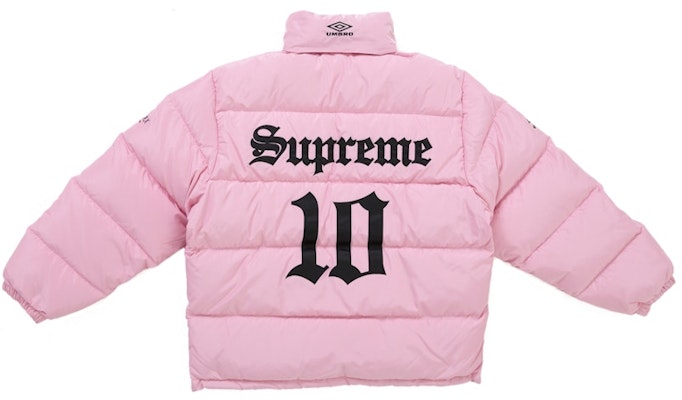 シュプリーム アンブロ ダウンパファージャケット ピンク Shop シュプリーム アンブロ ダウンパファージャケット ピンク
