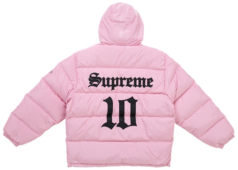 Purchase シュプリーム アンブロ ダウンパファージャケット ピンク