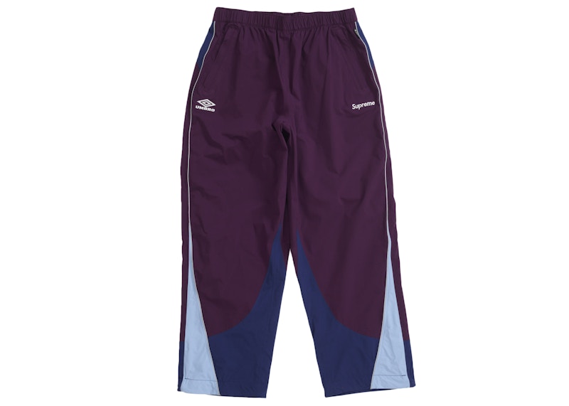 Buy シュプリーム アンブロ GORE-TEX トラックパンツ ダークパープル