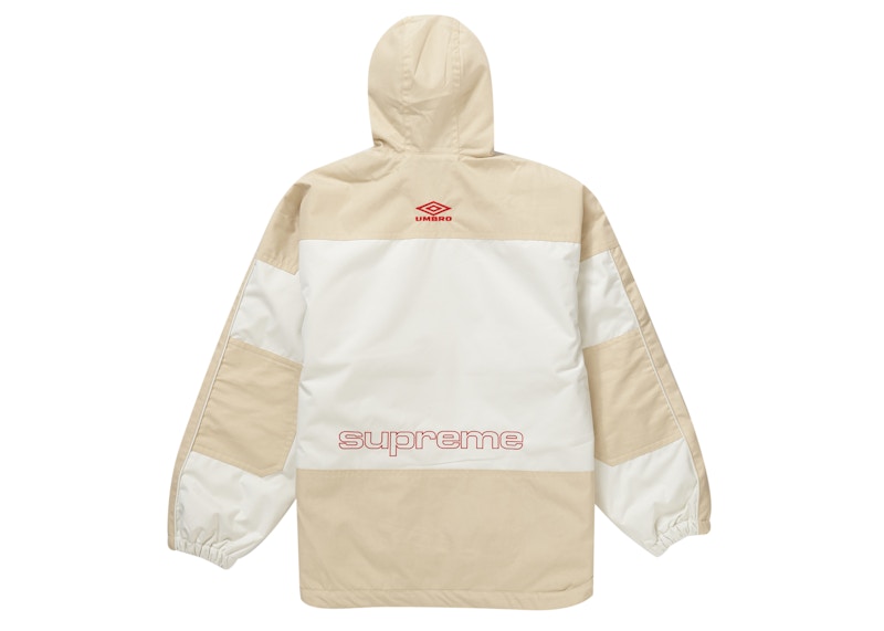 Order Supreme 聯乘 Umbro 連帽防風外套 白色