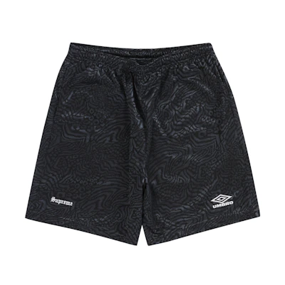 Supreme Umbro Jacquard Animal Print Soccer Short Black