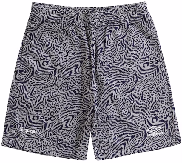 supreme-umbro-jacquard-animal-print-soccer-short-navy