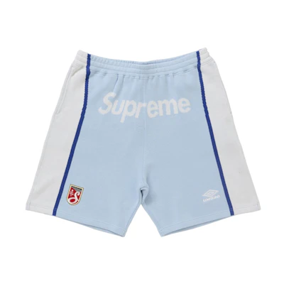 Supreme Umbro Knit Soccer Short Blue