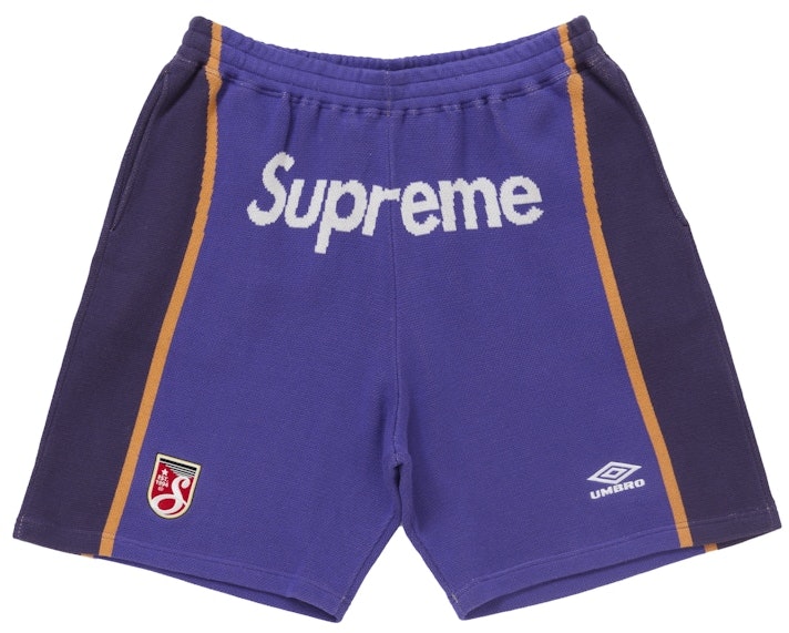 supreme-umbro-knit-soccer-short-purple