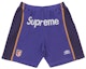 Buy Supreme Umbro Knit Celana Pendek Sepak Bola Ungu