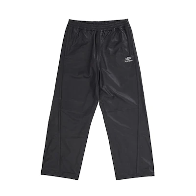 Supreme Umbro Leather Track Pant Black