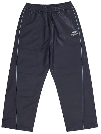 supreme-umbro-leather-track-pant-navy