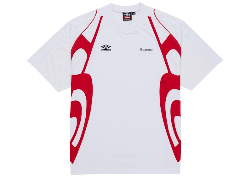 Supreme Umbro Old English Soccer Jersey White