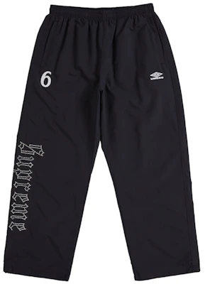 Supreme Umbro Rhinestone Track Pant Black Buy Supreme Umbro Rhinestone Track Pant Black