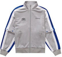 Supreme Umbro Snap Sleeve Jacket Light Grey Supreme Umbro Snap Sleeve Jacket Light Grey