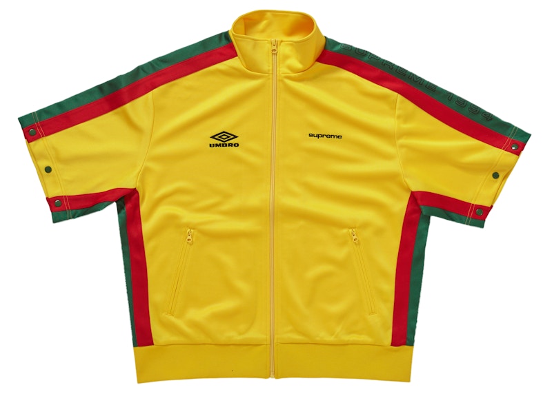 Lookbook Supreme Umbro Snap Sleeve Jacket Yellow