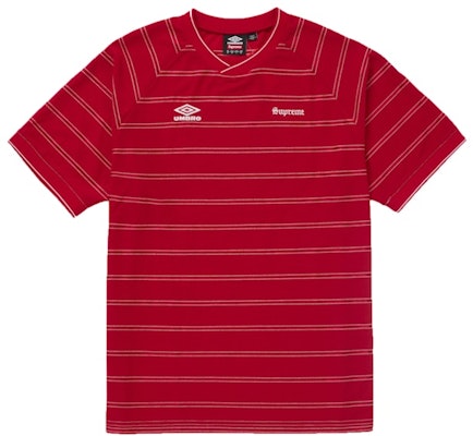 슈프림 엄브로 스트라이프 축구 저지 레드 Buy 슈프림 엄브로 스트라이프 축구 저지 레드