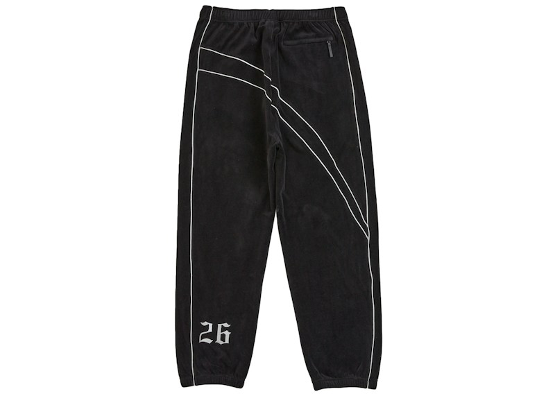 Order Supreme Umbro 天鵝絨運動長褲 黑色
