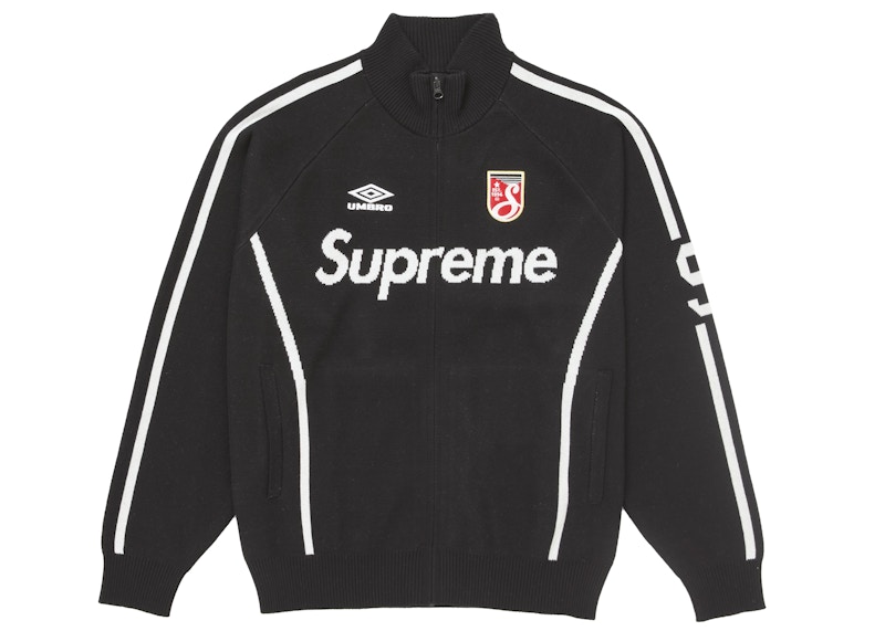 Supreme Umbro Zip Up Sweater Black