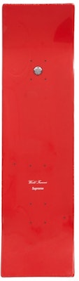 Supreme Uncut Box Logo Skateboard Deck Red Lookbook Supreme Uncut Box Logo Skateboard Deck Red