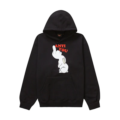 Supreme UNDERCOVER Anti You Hooded Sweatshirt Black