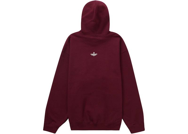 Order Supreme UNDERCOVER Anti You Hooded Sweatshirt Burgundy