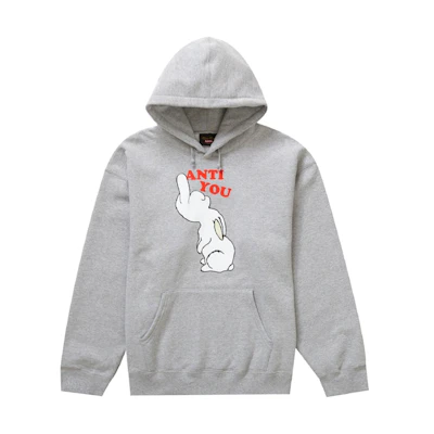 Supreme UNDERCOVER Anti You Hooded Sweatshirt Heather Grey