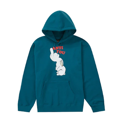 Supreme UNDERCOVER Anti You Hooded Sweatshirt Marine Blue