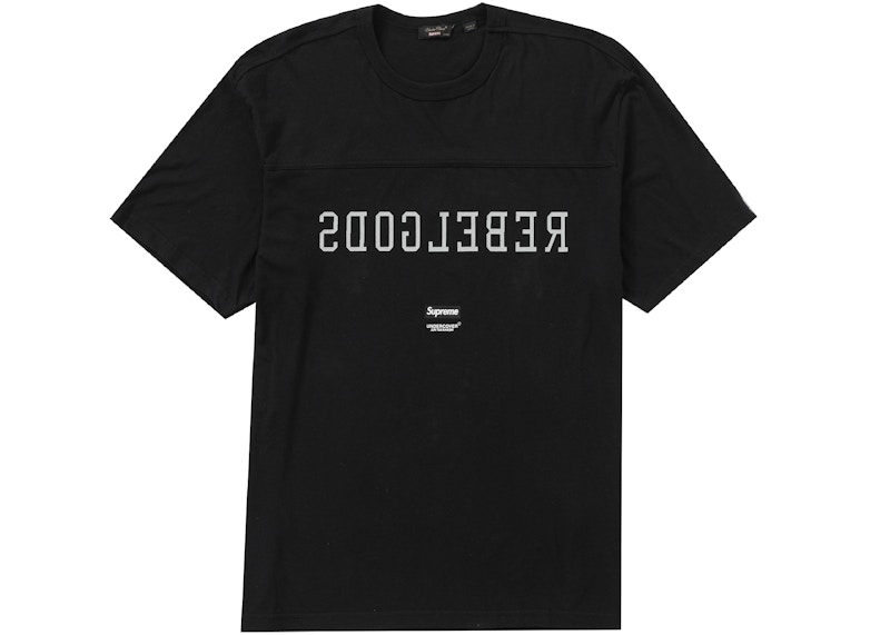 Buy Supreme UNDERCOVER Kaos Sepak Bola Hitam