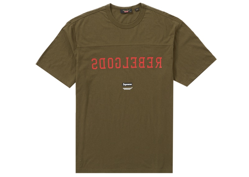 Buy Supreme UNDERCOVER 橄欖綠足球上衣