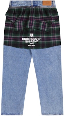 Supreme UNDERCOVER 叠搭牛仔褲 洗淨靛藍 Order Supreme UNDERCOVER 叠搭牛仔褲 洗淨靛藍