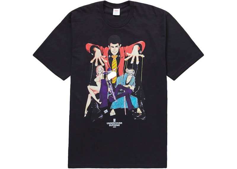 Buy Supreme x UNDERCOVER ルパンTシャツ (黒)
