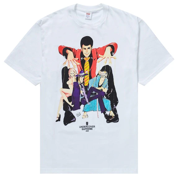 supreme-undercover-lupin-tee-white