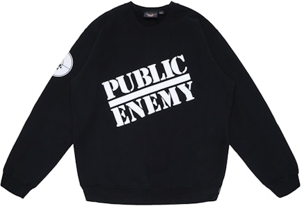 Sweatshirt Supreme UNDERCOVER/Public Enemy Hitam untuk Lelaki & Wanita Buy Sweatshirt Supreme UNDERCOVER/Public Enemy Hitam untuk Lelaki & Wanita