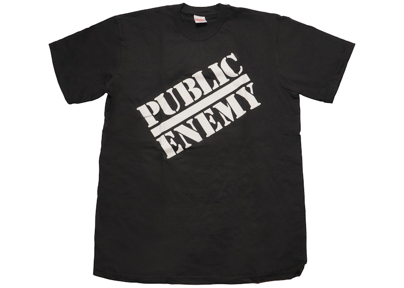 Buy Supreme UNDERCOVER/ Public Enemy 黑色短袖T恤