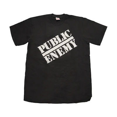 Supreme UNDERCOVER/Public Enemy Tee Black