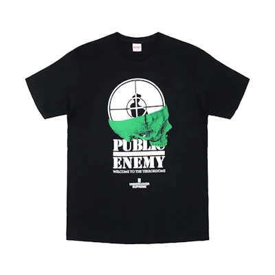 Supreme UNDERCOVER/Public Enemy Terrordome Tee Black