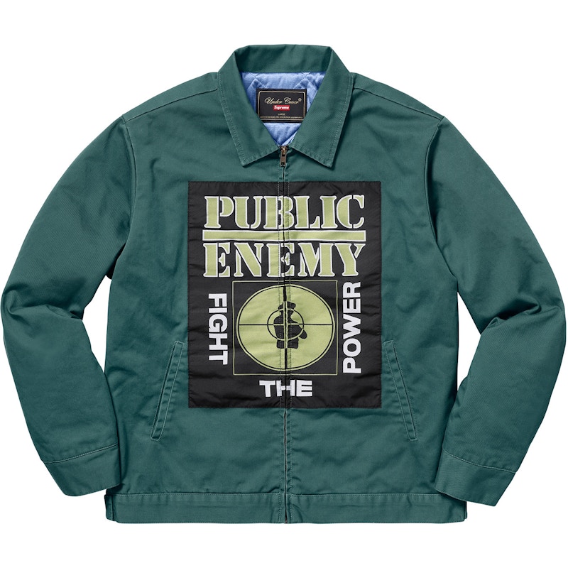 Buy Chaqueta de Trabajo Supreme UNDERCOVER/Public Enemy Dusty Teal