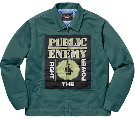 Chaqueta de Trabajo Supreme UNDERCOVER/Public Enemy Dusty Teal Buy Chaqueta de Trabajo Supreme UNDERCOVER/Public Enemy Dusty Teal