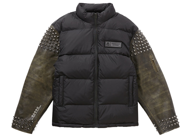 Buy Chaqueta Acolchada Negra Supreme UNDERCOVER