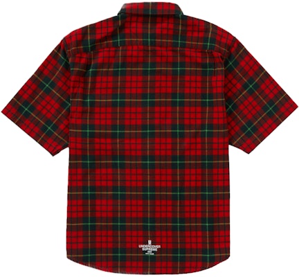 Supreme UNDERCOVER S/S Flannel Shirt Red Plaid - Novelship