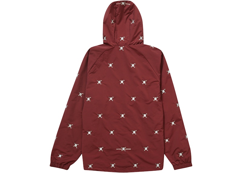 Order Supreme UNDERCOVER Jaket Track Warna Merah Anggur