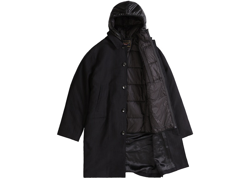 Order Supreme UNDERCOVER 黑色長版羽絨外套