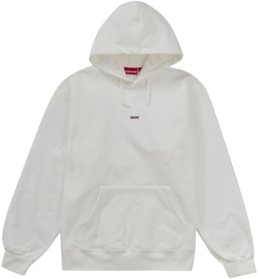 Supreme Underline Hooded Sweatshirt White - Novelship