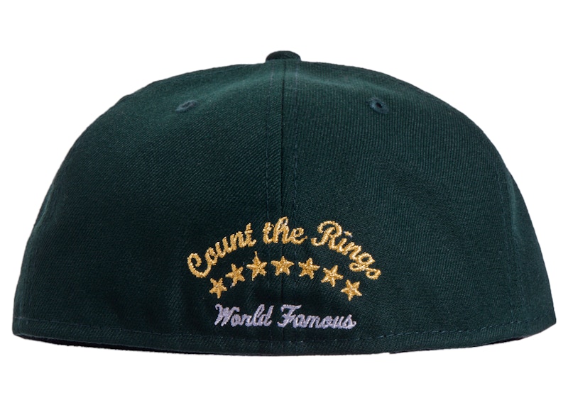 Supreme Undisputed Box Logo New Era Fitted Hat Dark Green 圖 2
